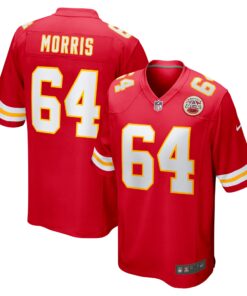 Men's Kansas City Chiefs Wanya Morris Red Game Jersey JS5151 nicesnker