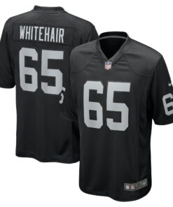 Men's Las Vegas Raiders Cody Whitehair Black Team Game Jersey JS3536 nicesnker