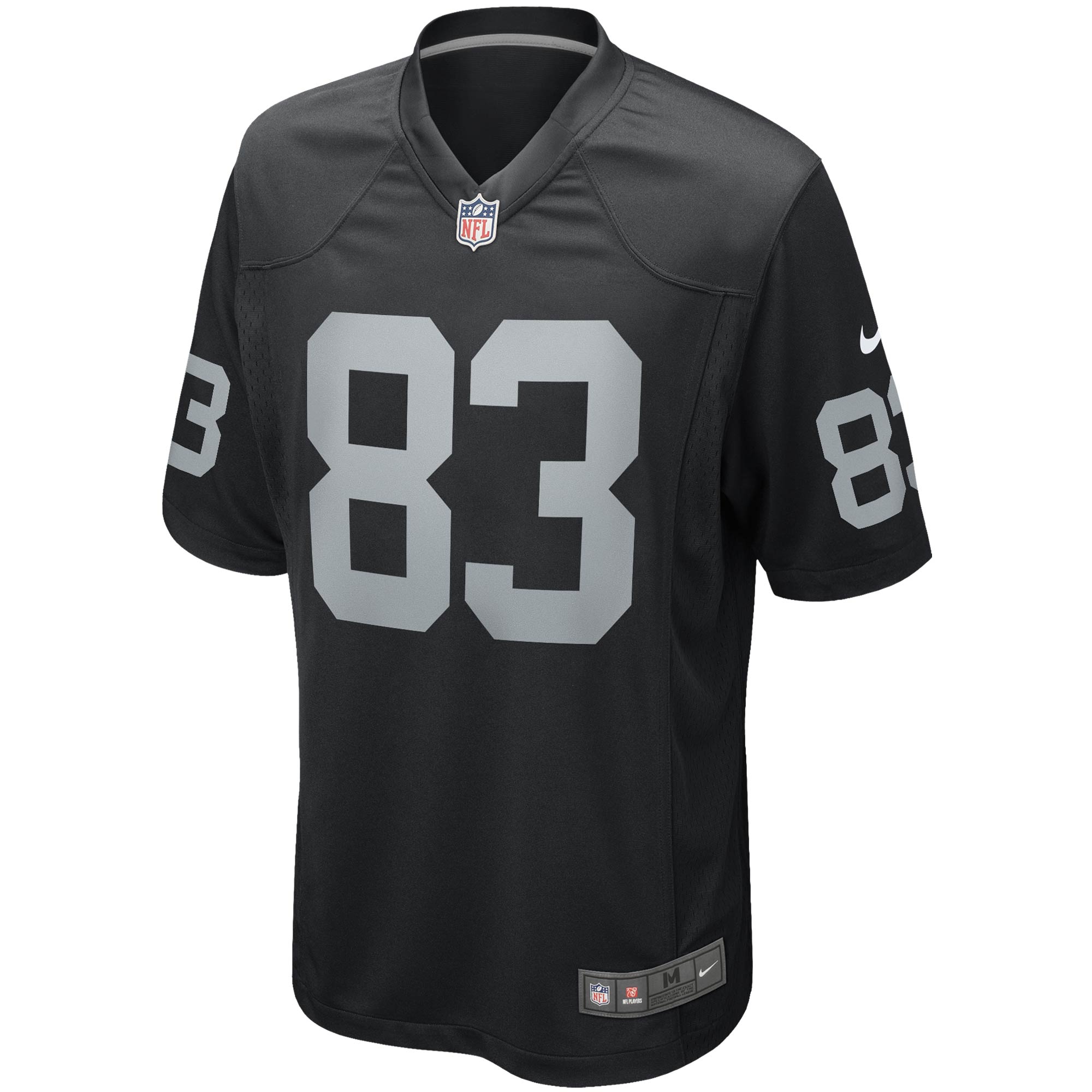 Men's Las Vegas Raiders Darren Waller Black Game Player Jersey JS8132 nicesnker - Image 2
