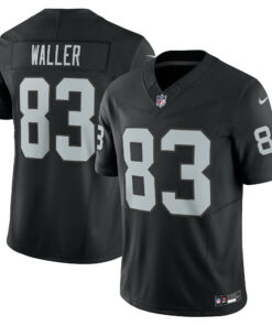 Men's Las Vegas Raiders Darren Waller Black Vapor F.U.S.E. Limited Jersey JS2459 nicesnker