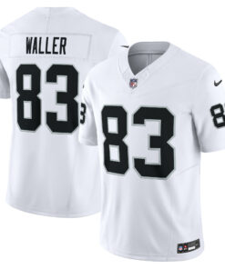 Men's Las Vegas Raiders Darren Waller White Vapor F.U.S.E. Limited Jersey JS9886 nicesnker