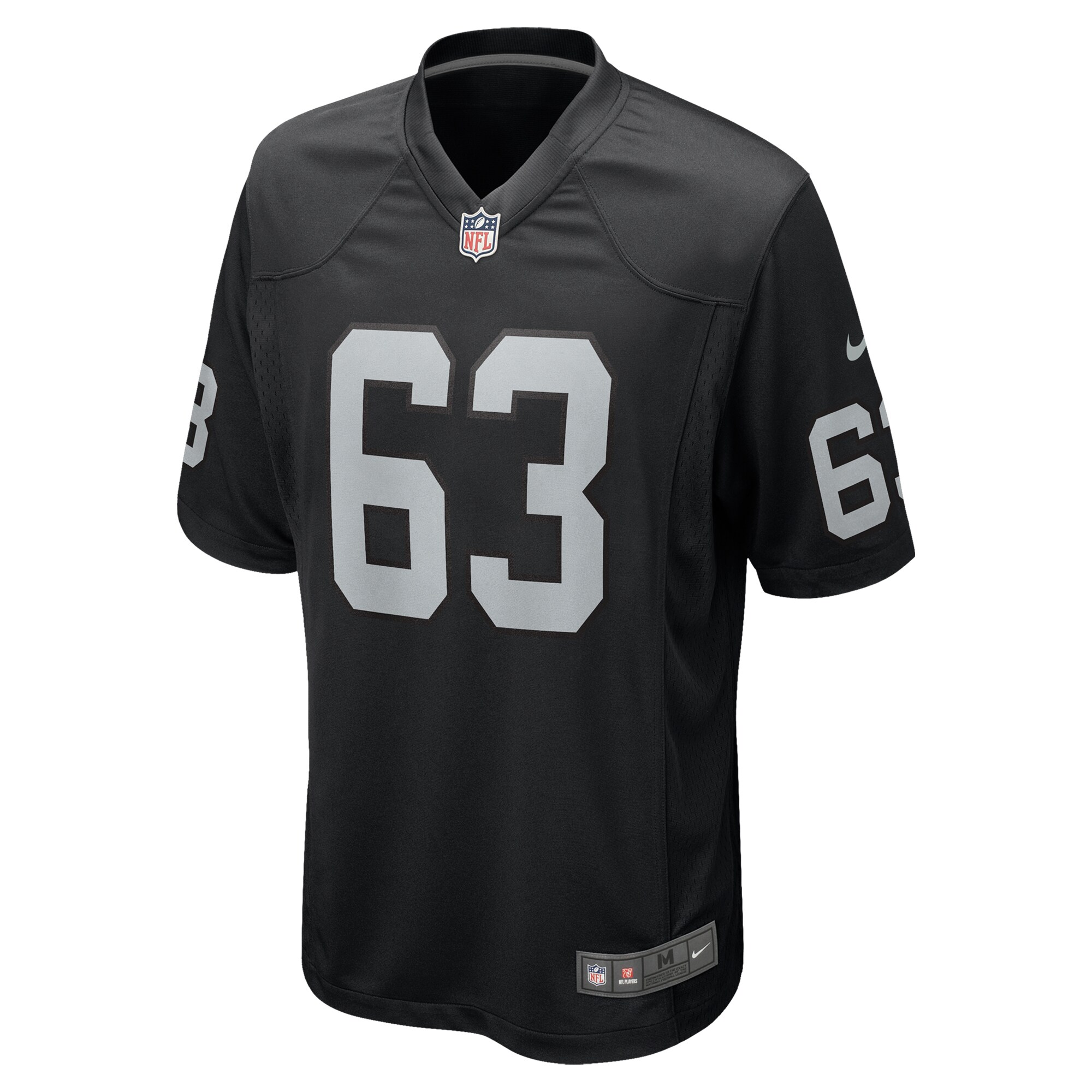 Men's Las Vegas Raiders Jake Johanning Black Team Game Jersey JS8318 nicesnker - Image 2