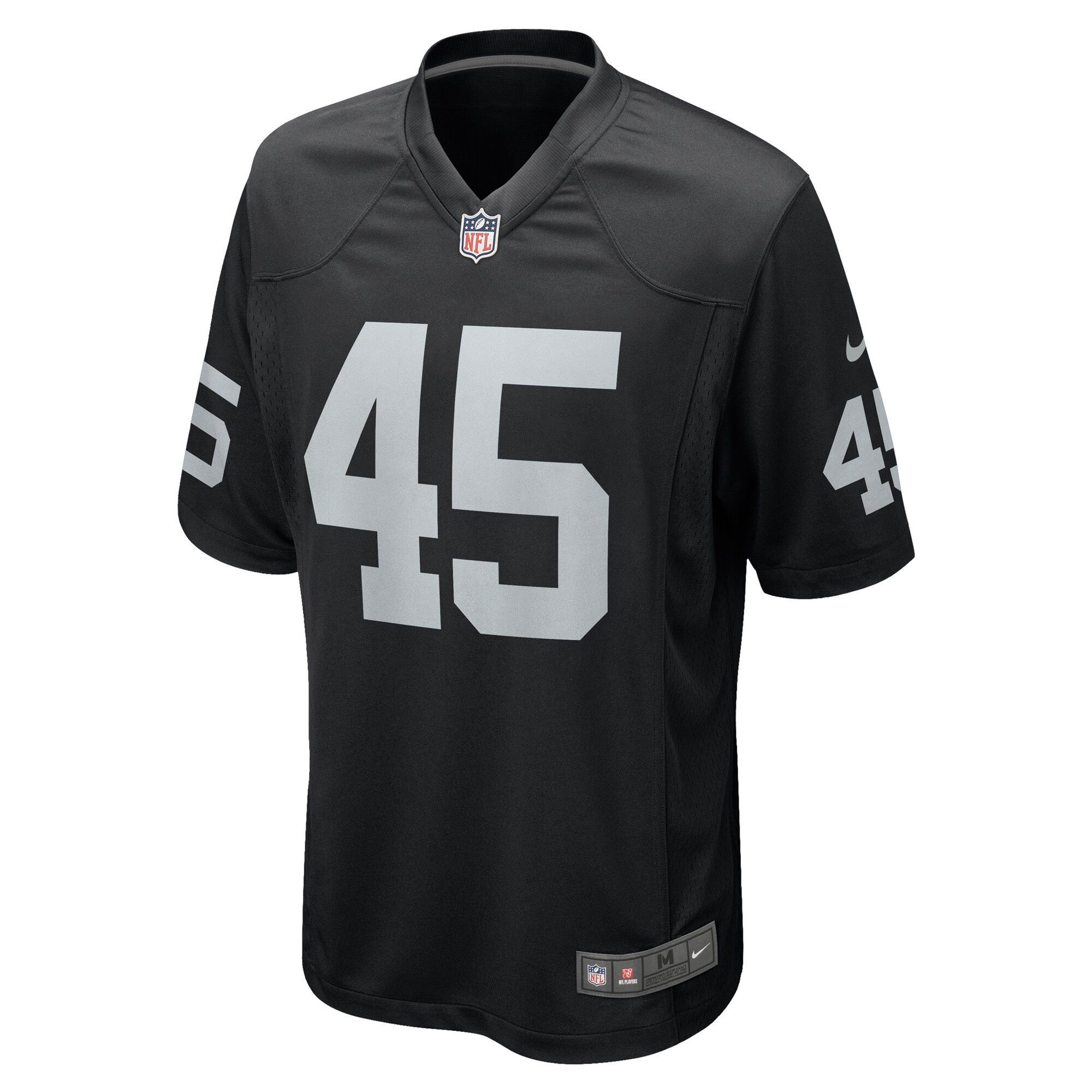 Men's Las Vegas Raiders Jaquan Johnson Black Game Player Jersey JS3251 nicesnker - Image 2