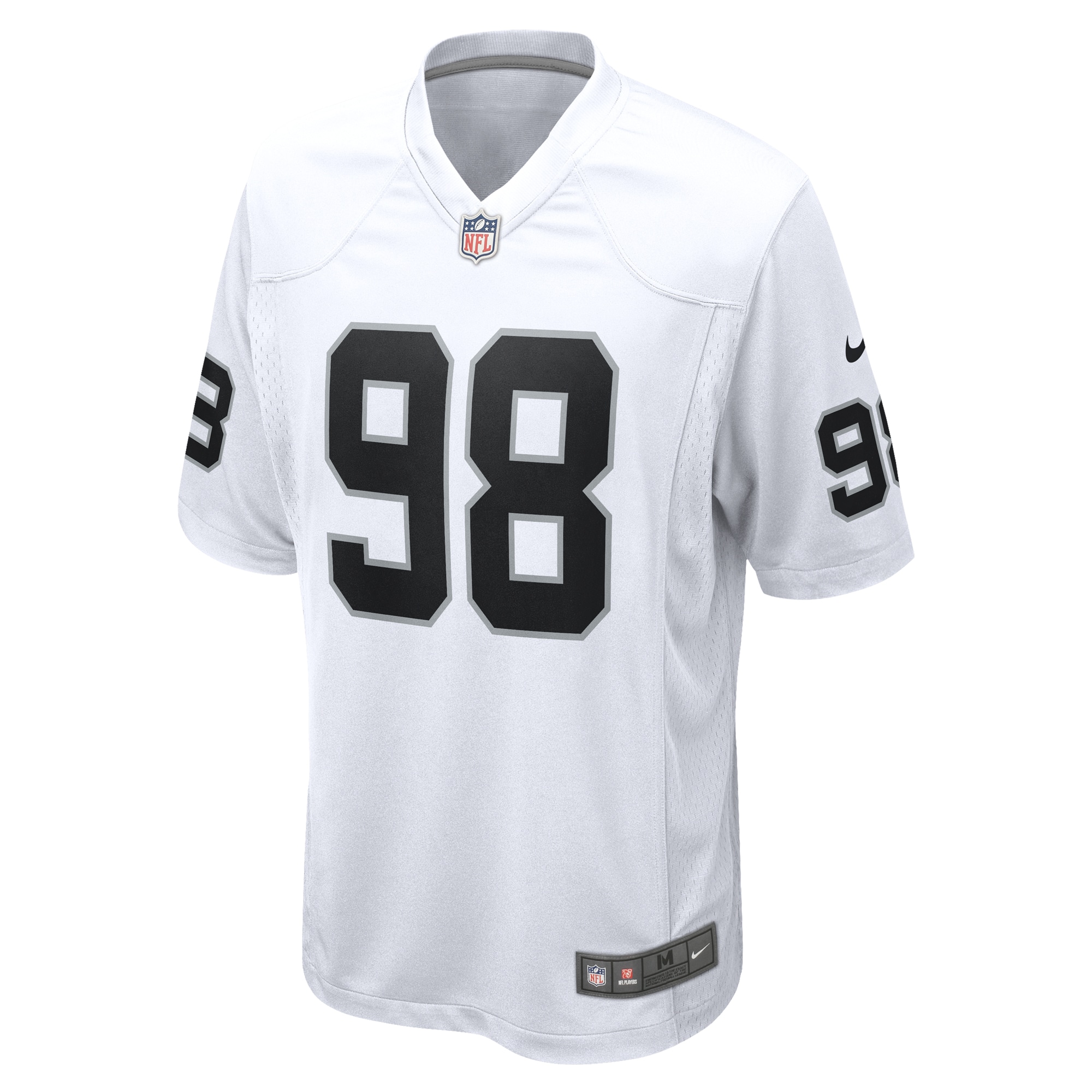 Men's Las Vegas Raiders Maxx Crosby White Game Jersey JS2071 nicesnker - Image 2