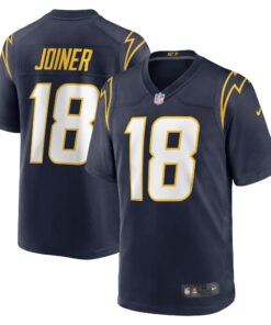 Men's Los Angeles Chargers Charlie Joiner Navy Retired Player Jersey JS8791 nicesnker