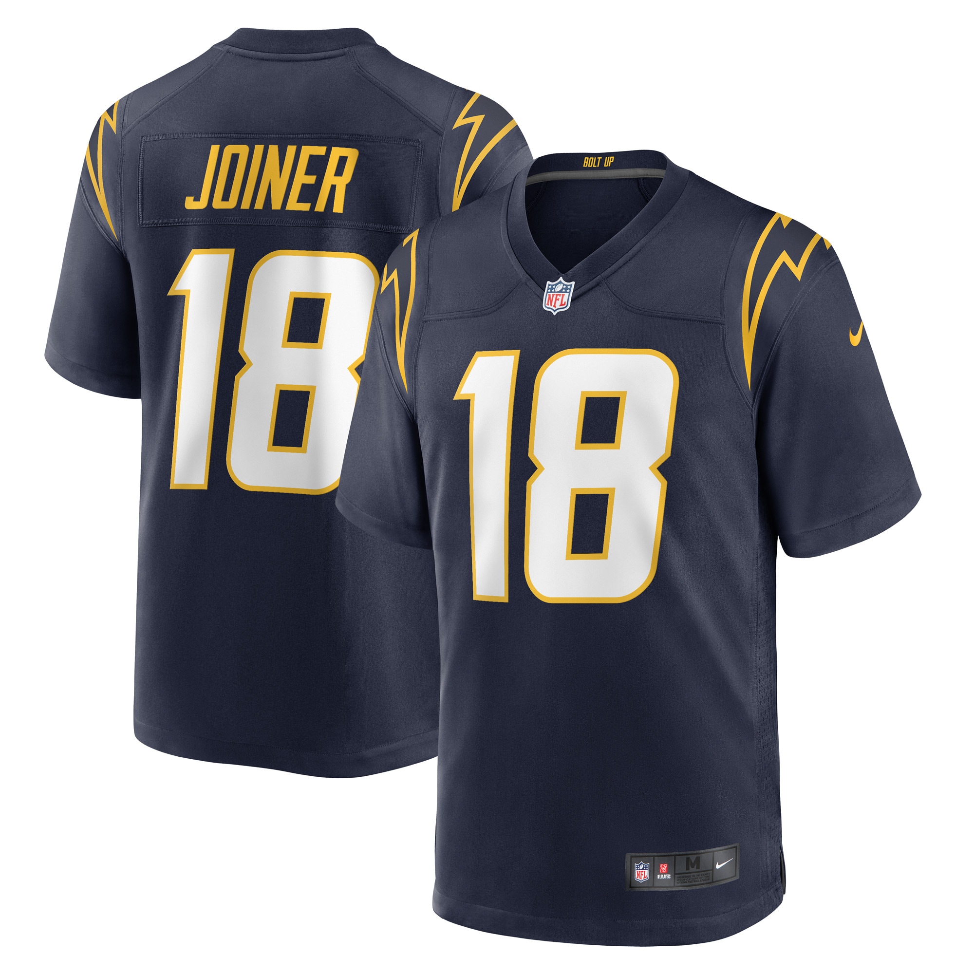 Men's Los Angeles Chargers Charlie Joiner Navy Retired Player Jersey JS8791 nicesnker
