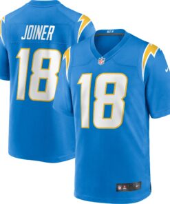 Men's Los Angeles Chargers Charlie Joiner Powder Blue Game Retired Player Jersey JS2186 nicesnker