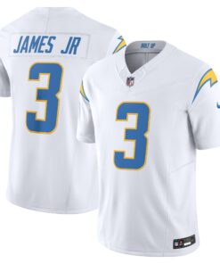Men's Los Angeles Chargers Derwin James Jr. White Vapor F.U.S.E. Limited Jersey JS2834 nicesnker
