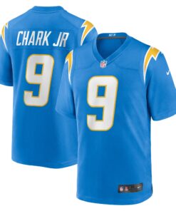 Men's Los Angeles Chargers DJ Chark Jr. Powder Blue Game Jersey JS8278 nicesnker