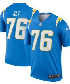 Men's Los Angeles Chargers Joe Alt Powder Blue Team Legend Player Performance Top JS1870 nicesnker