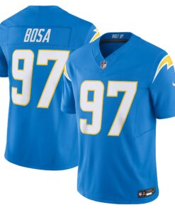 Men's Los Angeles Chargers Joey Bosa Powder Blue Vapor F.U.S.E. Limited Jersey JS5162 nicesnker