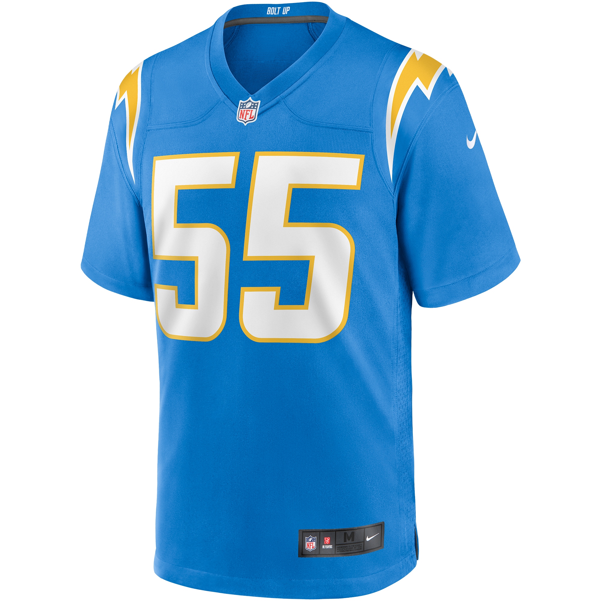 Men's Los Angeles Chargers Junior Seau Powder Blue Game Retired Player Jersey JS5413 nicesnker - Image 2