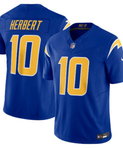 Men's Los Angeles Chargers Justin Herbert Royal Vapor F.U.S.E. Limited Jersey JS9613 nicesnker