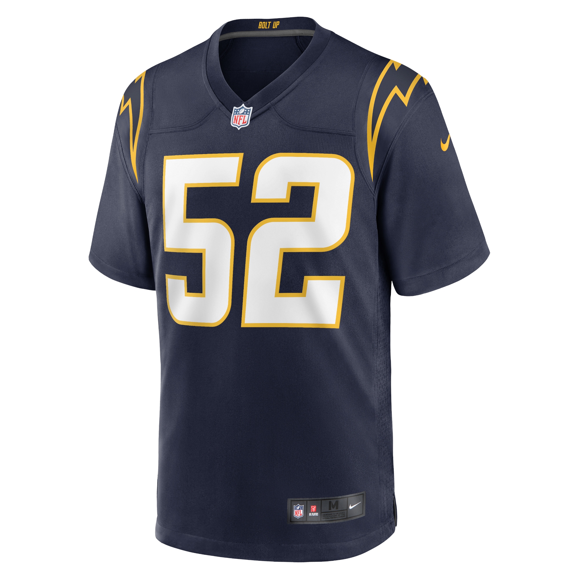Men's Los Angeles Chargers Khalil Mack Navy Alternate Game Jersey JS5852 nicesnker - Image 2