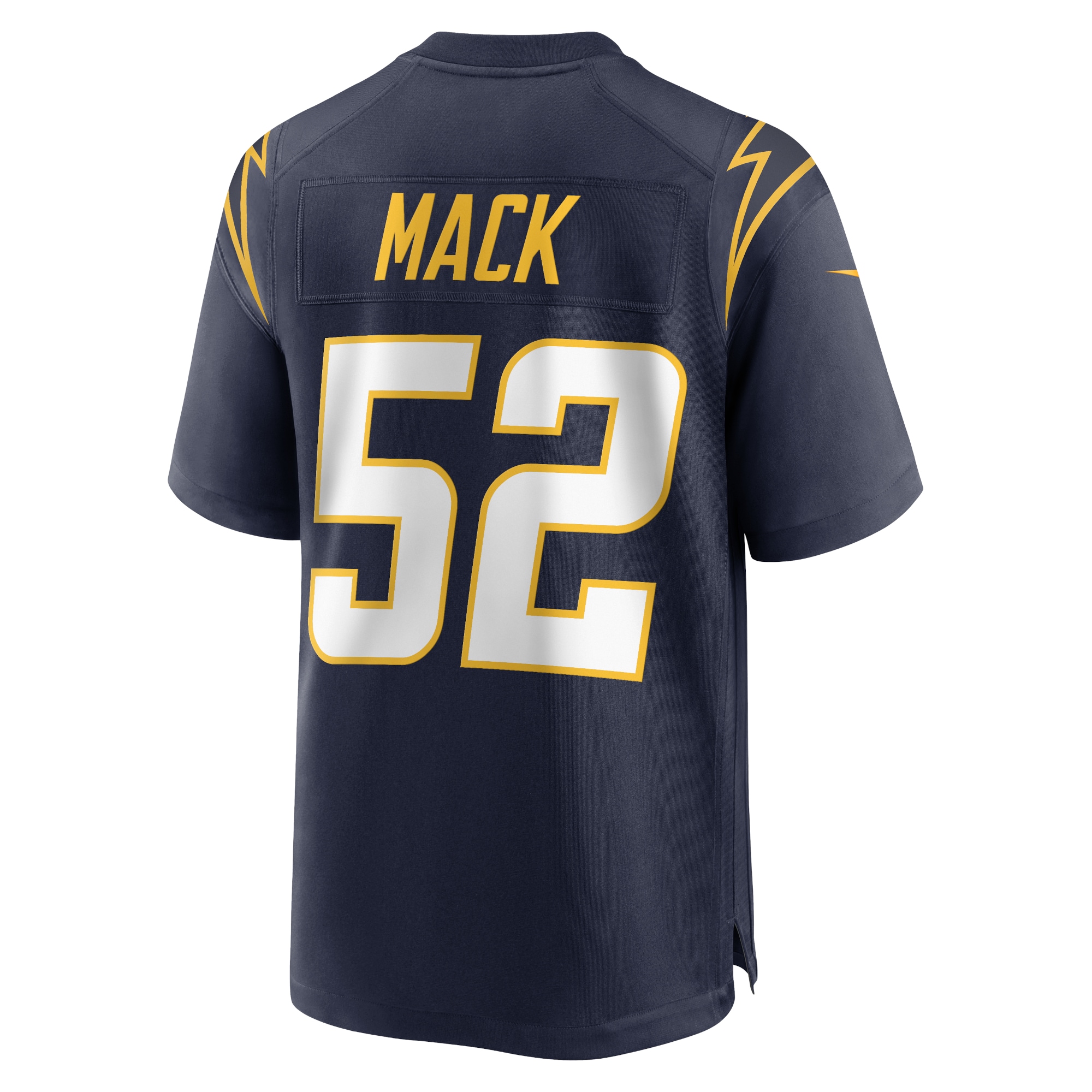 Men's Los Angeles Chargers Khalil Mack Navy Alternate Game Jersey JS5852 nicesnker - Image 3