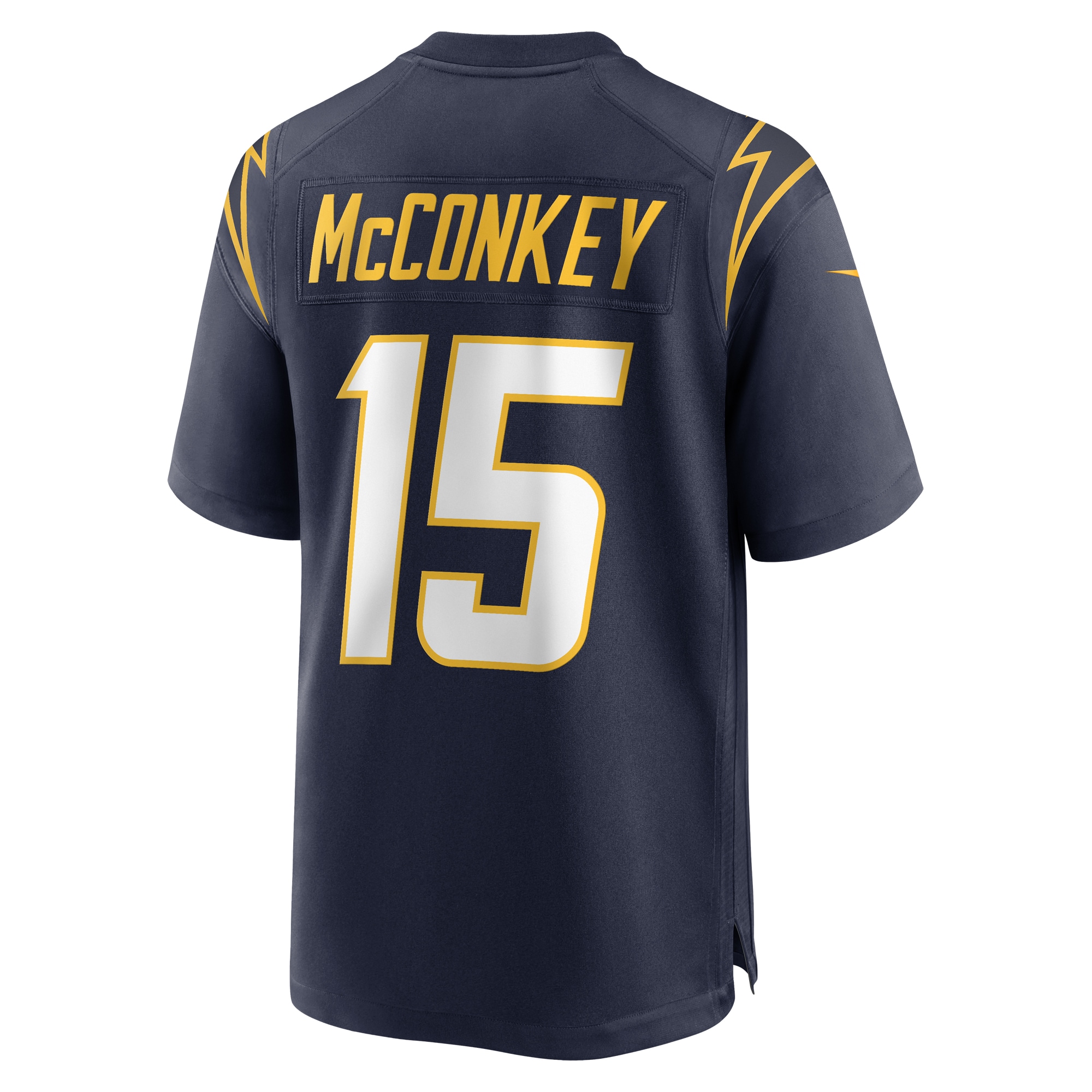 Men's Los Angeles Chargers Ladd McConkey Navy Alternate Game Jersey JS8554 nicesnker - Image 3