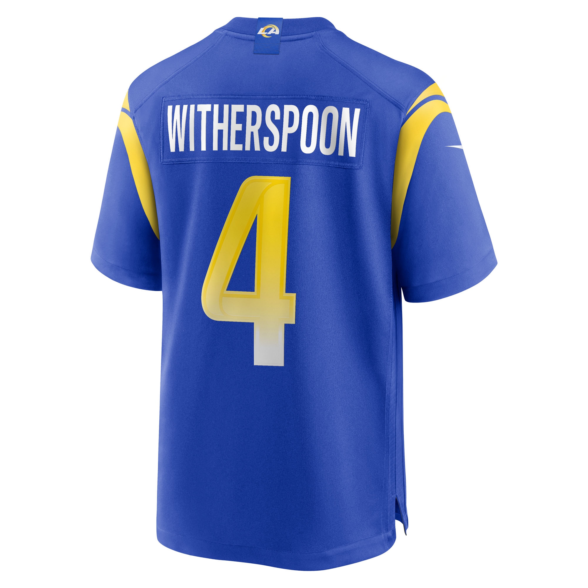 Men's Los Angeles Rams Ahkello Witherspoon Royal Team Game Jersey JS4774 nicesnker - Image 3