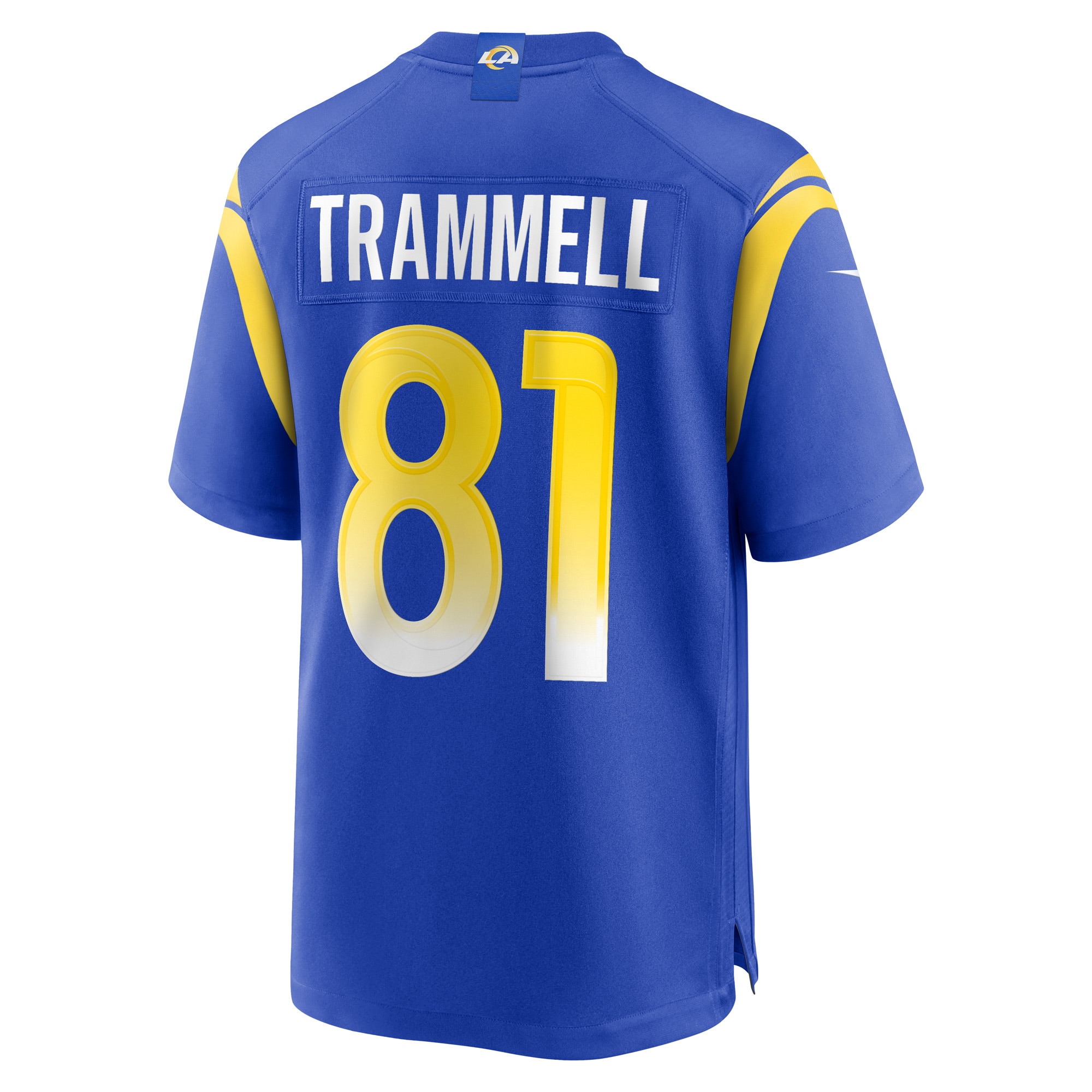 Men's Los Angeles Rams Austin Trammell Royal Game Player Jersey JS6850 nicesnker - Image 3