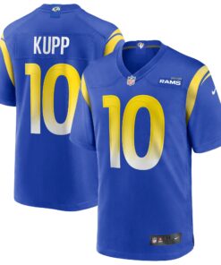 Men's Los Angeles Rams Cooper Kupp Royal Game Player Jersey JS4438 nicesnker