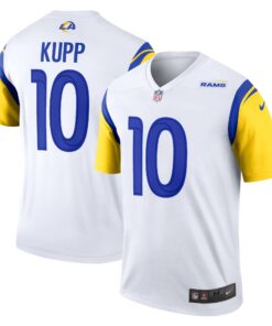 Men's Los Angeles Rams Cooper Kupp White Alternate Legend Player Performance Top JS5969 nicesnker