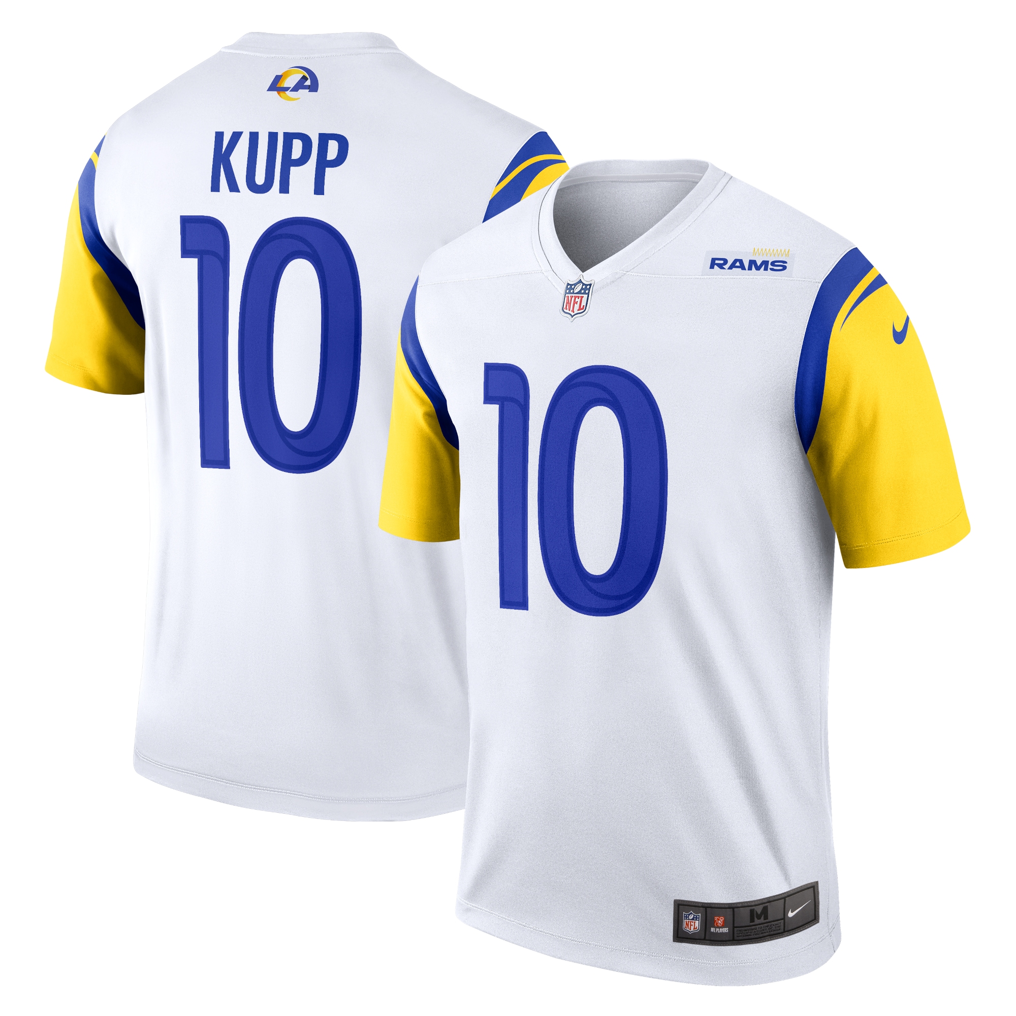 Men's Los Angeles Rams Cooper Kupp White Alternate Legend Player Performance Top JS5969 nicesnker