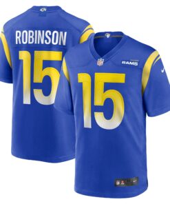 Men's Los Angeles Rams Demarcus Robinson Royal Game Jersey JS2298 nicesnker