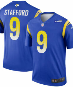 Men's Los Angeles Rams Matthew Stafford Royal Team Legend Player Performance Top JS1594 nicesnker