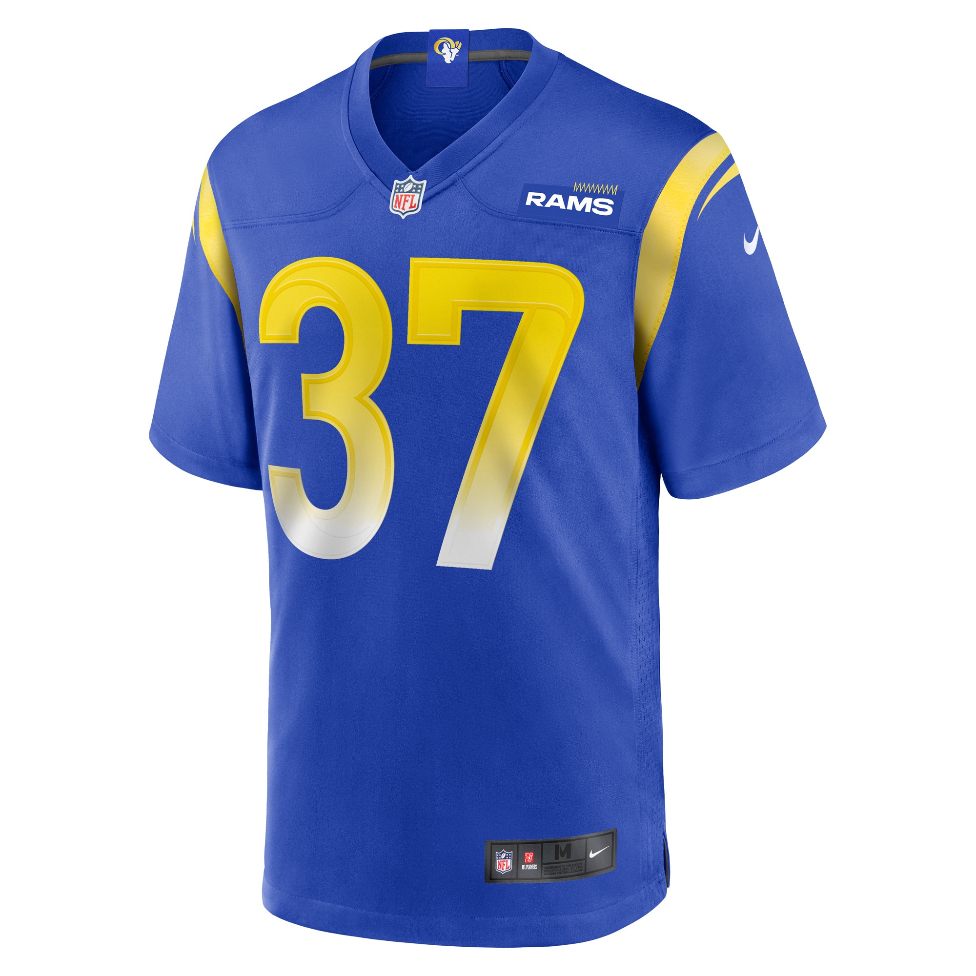 Men's Los Angeles Rams Quentin Lake Royal Game Player Jersey JS6162 nicesnker - Image 2