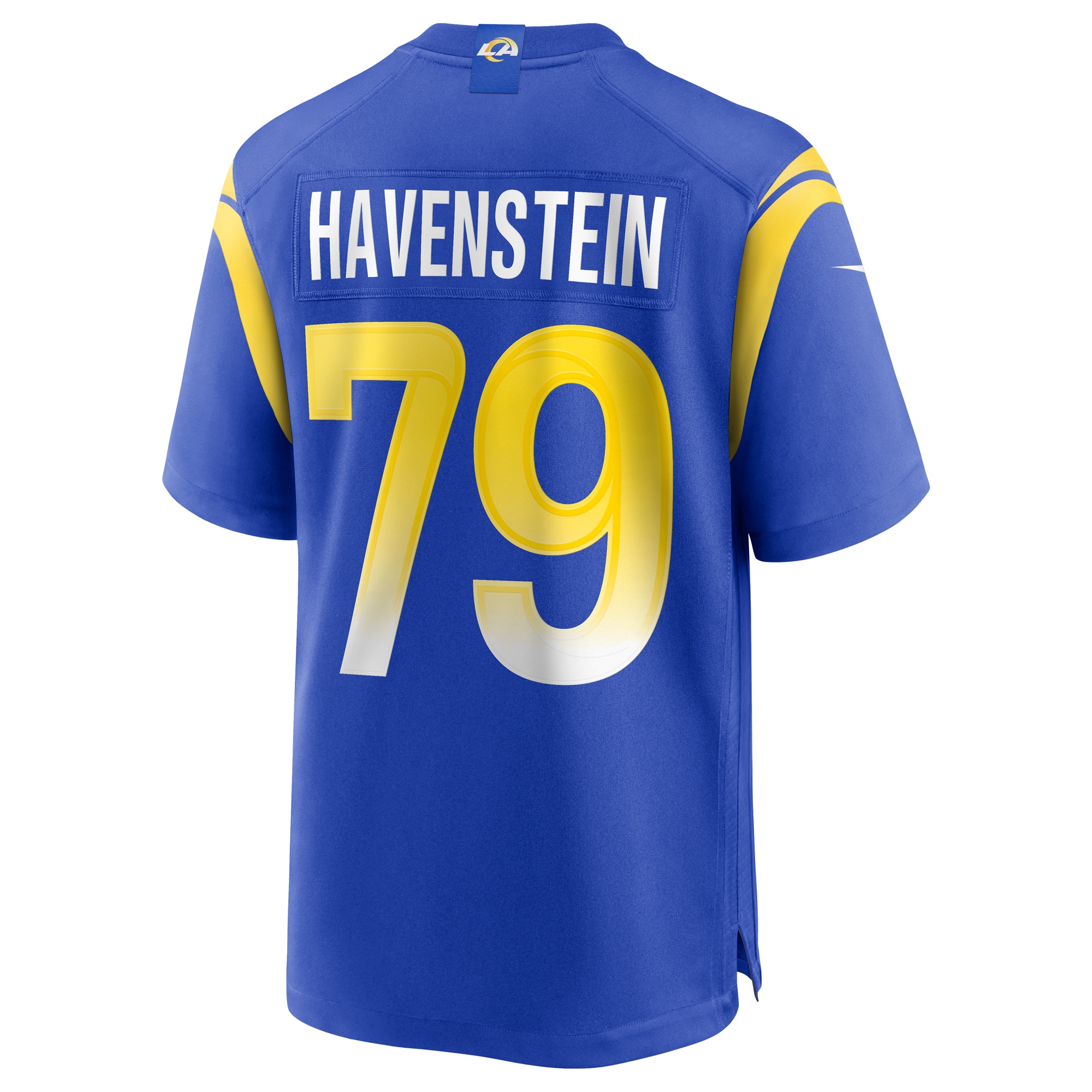 Men's Los Angeles Rams Rob Havenstein Royal Game Jersey JS8232 nicesnker - Image 3