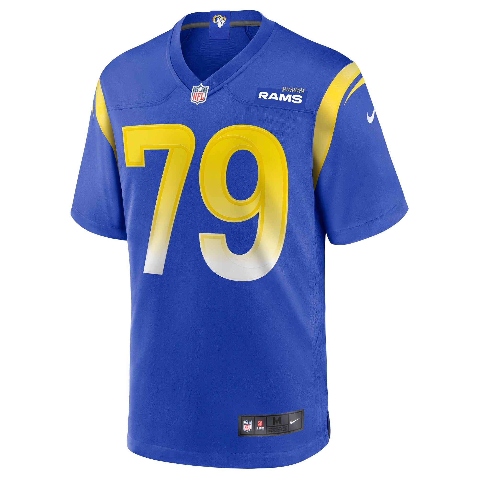 Men's Los Angeles Rams Rob Havenstein Royal Game Jersey JS8232 nicesnker - Image 2