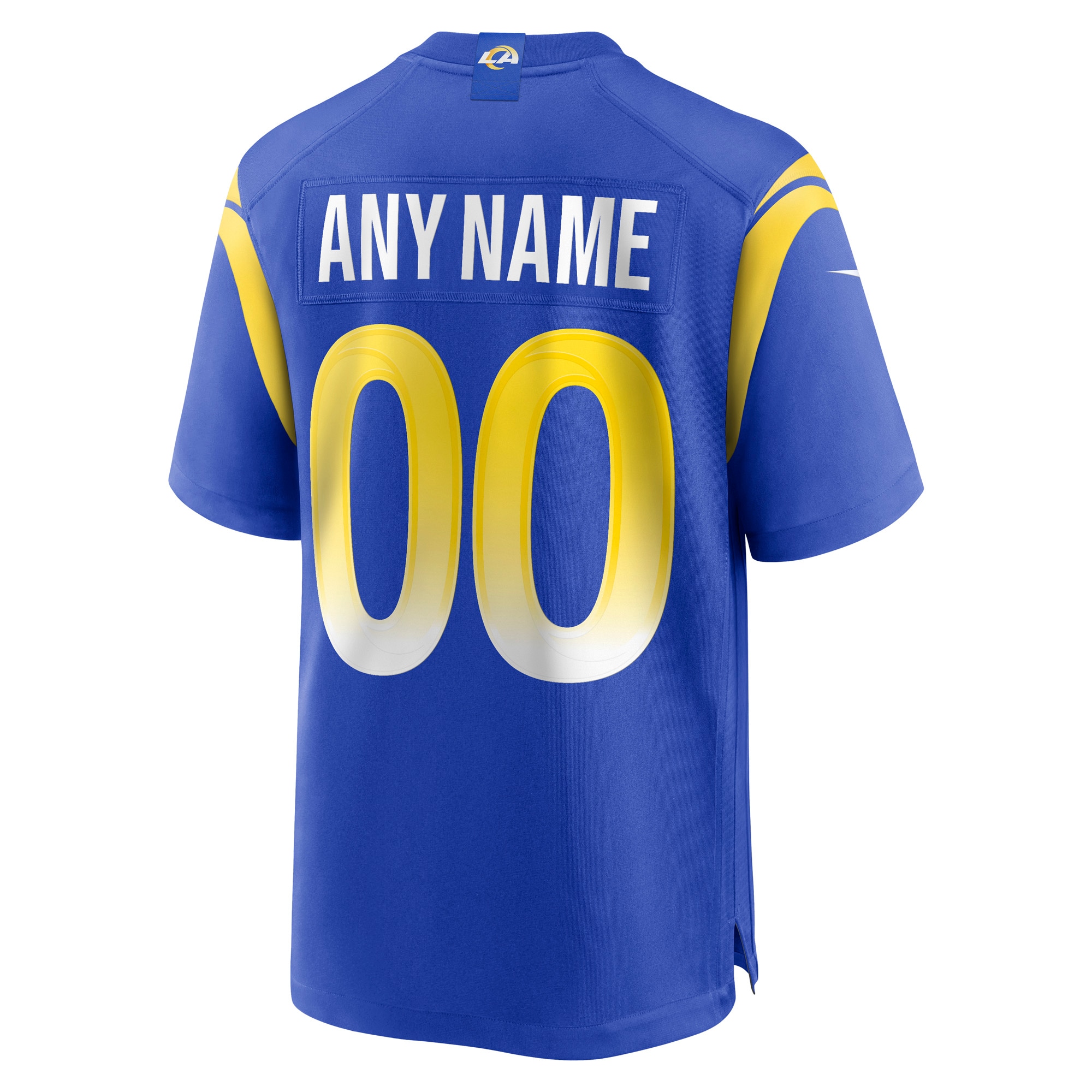 Men's Los Angeles Rams Royal Custom Game Jersey JS8585 nicesnker - Image 3