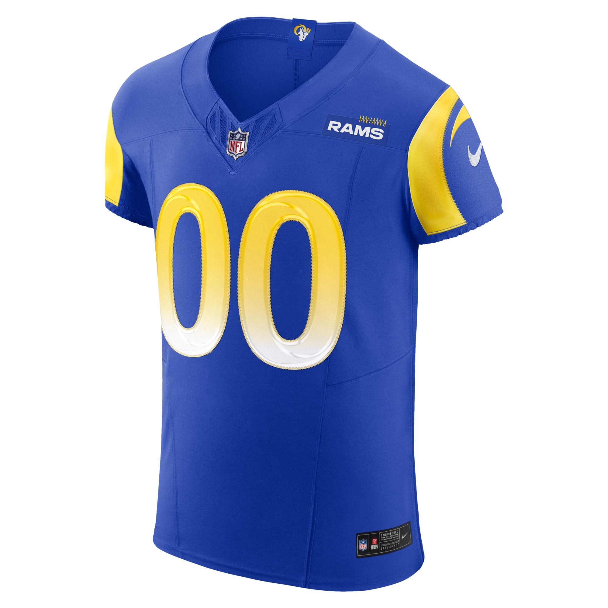 Men's Los Angeles Rams Royal Vapor F.U.S.E. Elite Custom Jersey JS7291 nicesnker - Image 2