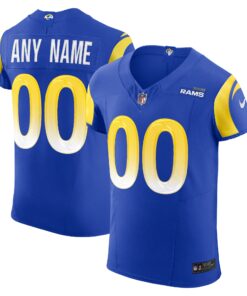 Men's Los Angeles Rams Royal Vapor F.U.S.E. Elite Custom Jersey JS7291 nicesnker