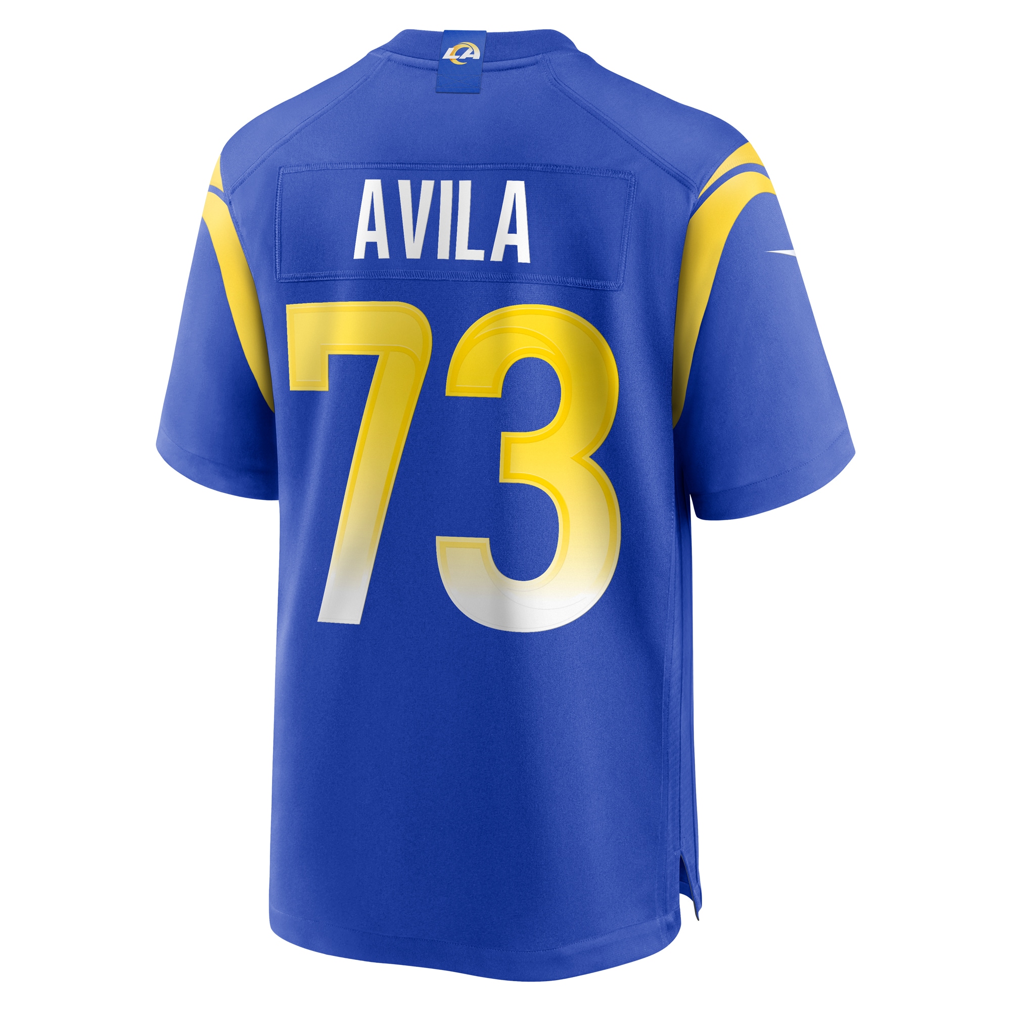 Men's Los Angeles Rams Steve Avila Royal Home Game Jersey JS6770 nicesnker - Image 3