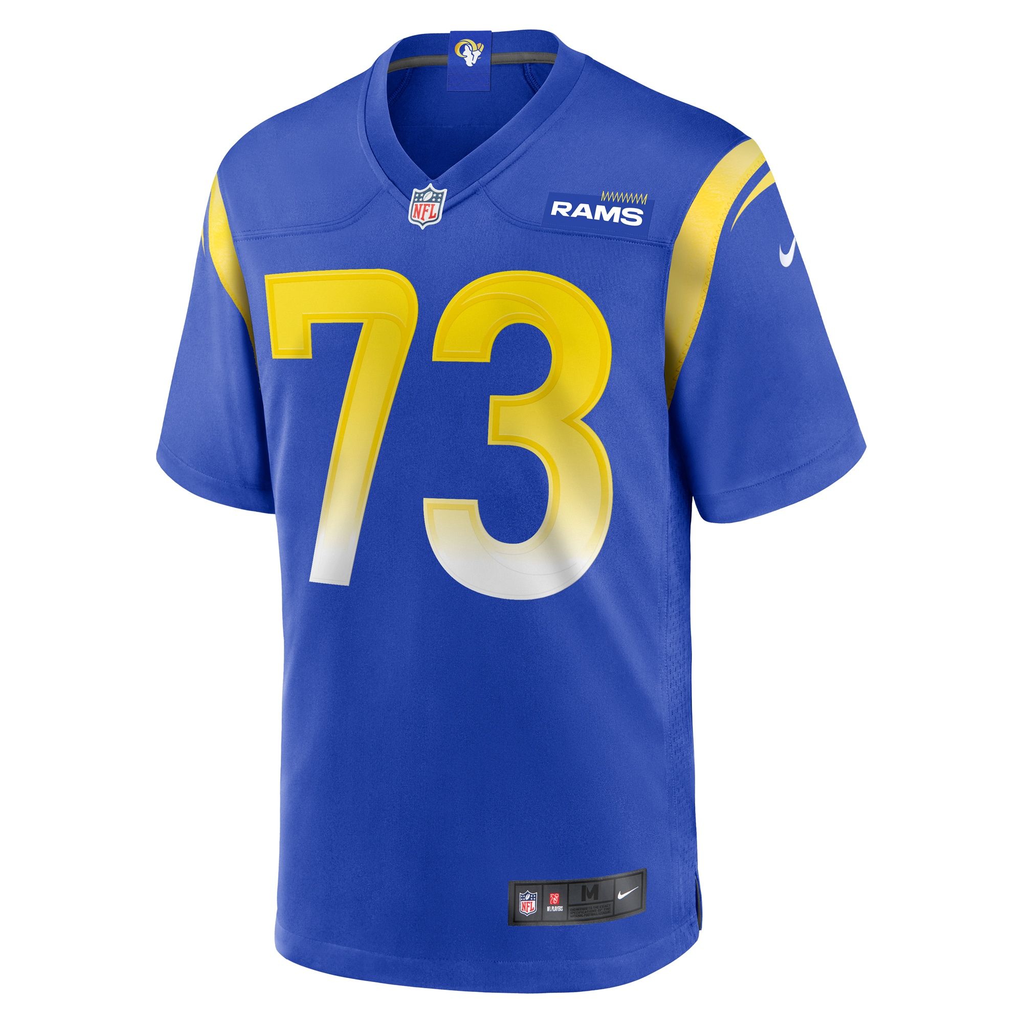 Men's Los Angeles Rams Steve Avila Royal Home Game Jersey JS6770 nicesnker - Image 2