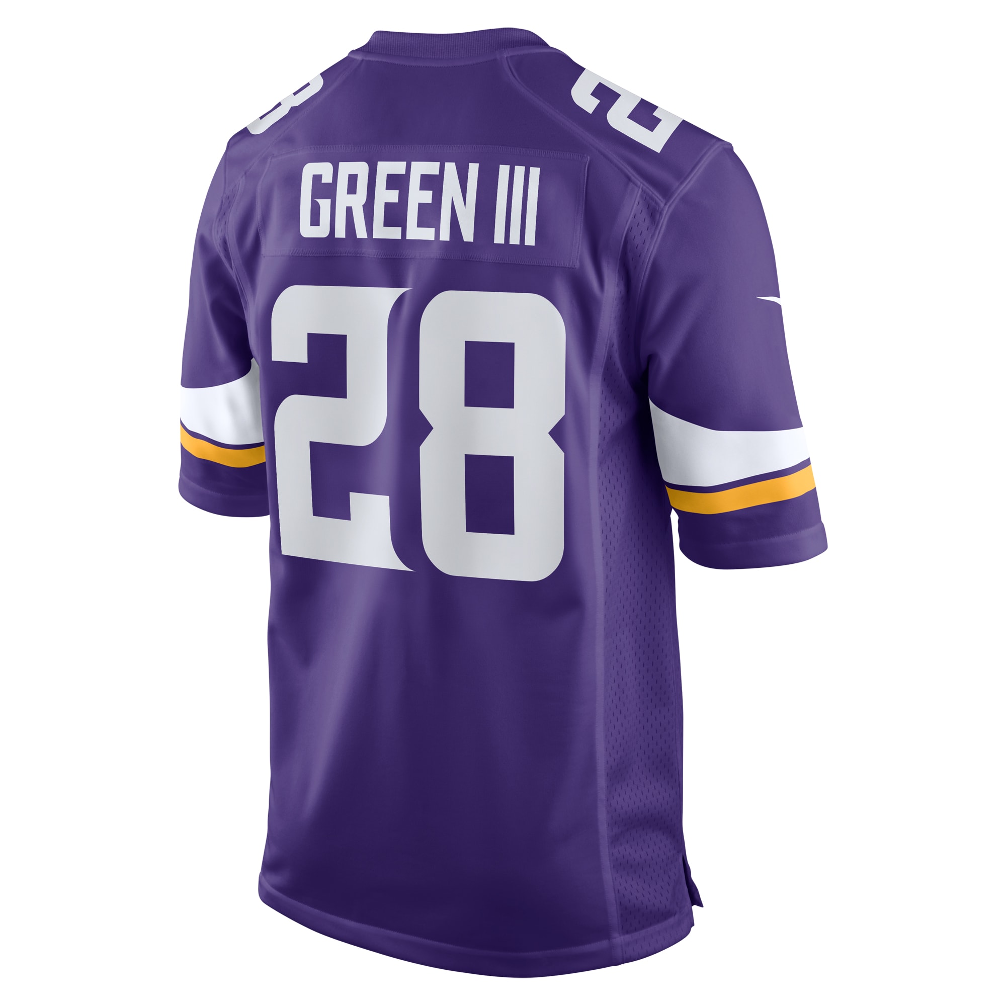 Men's Minnesota Vikings A.J. Green III Purple Team Game Jersey JS6051 nicesnker - Image 3