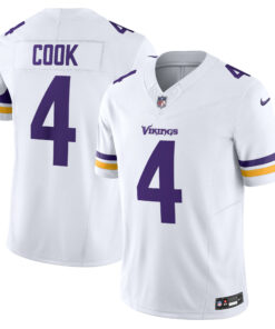 Men's Minnesota Vikings Dalvin Cook White Vapor F.U.S.E. Limited Jersey JS1303 nicesnker