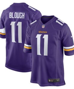 Men's Minnesota Vikings David Blough Purple Home Game Player Jersey JS7827 nicesnker