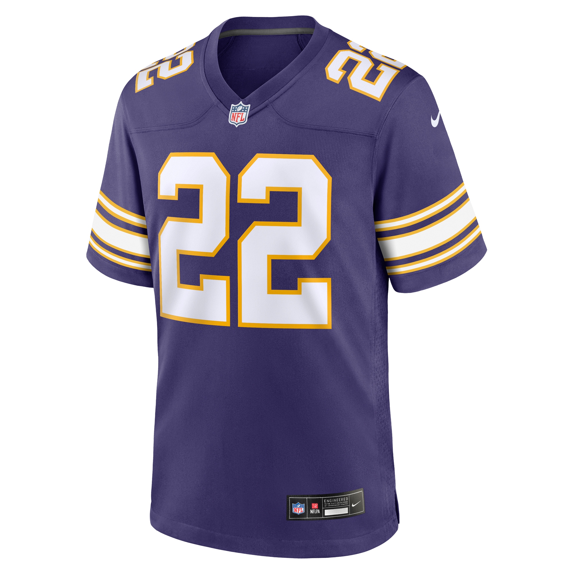 Men's Minnesota Vikings Harrison Smith Purple Classic Player Game Jersey JS6596 nicesnker - Image 2