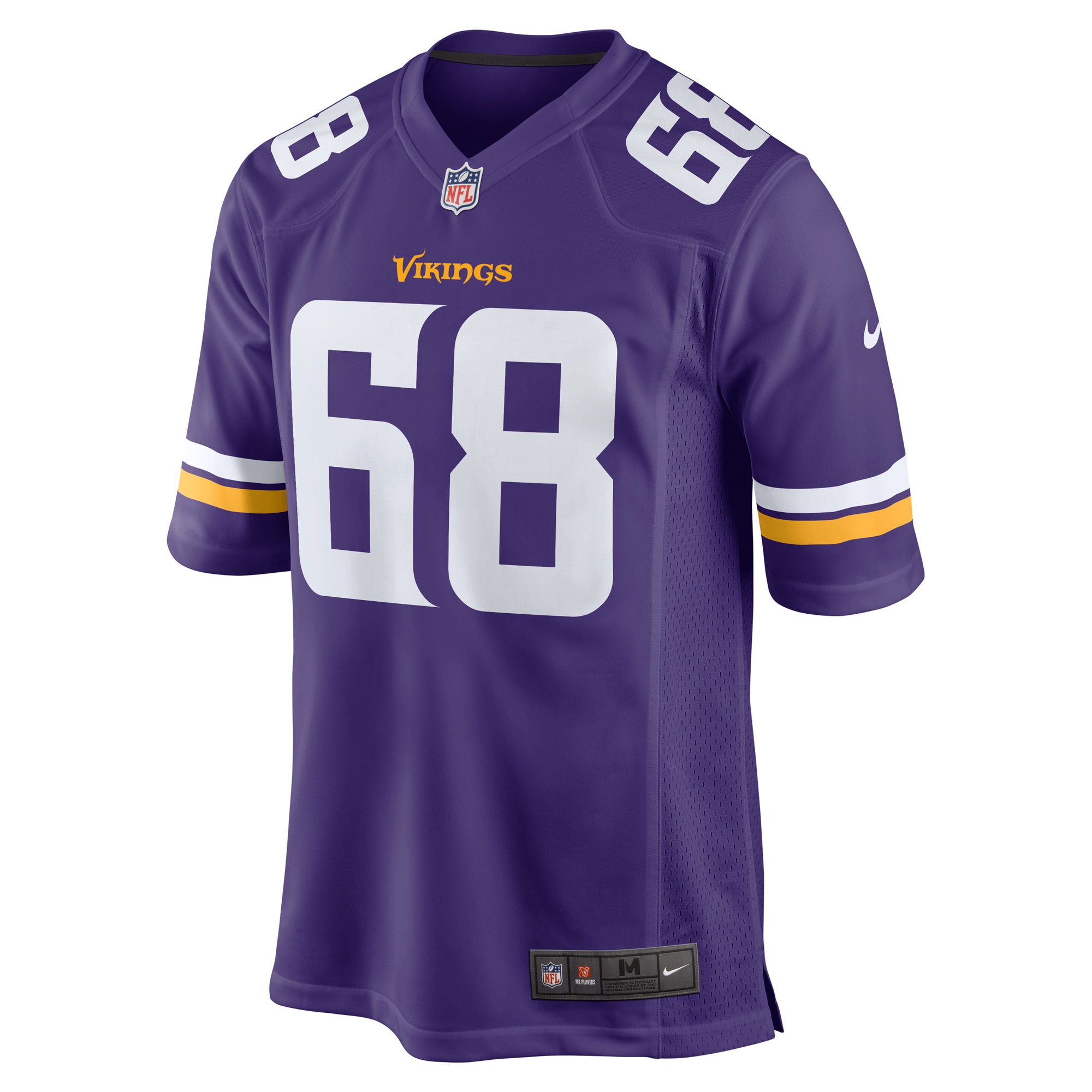 Men's Minnesota Vikings Henry Byrd Purple Team Game Jersey JS6931 nicesnker - Image 2