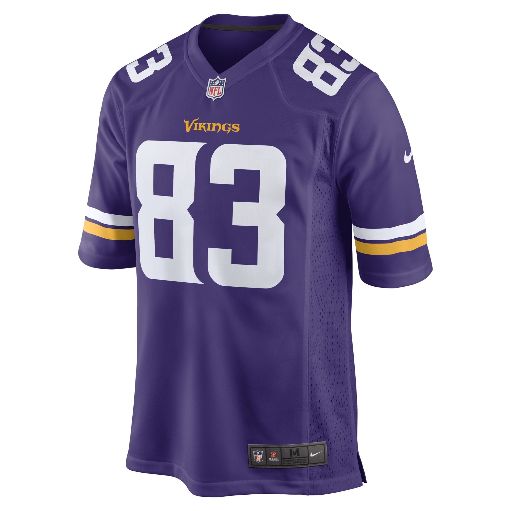 Men's Minnesota Vikings Jalen Nailor Purple Game Player Jersey JS6285 nicesnker - Image 2