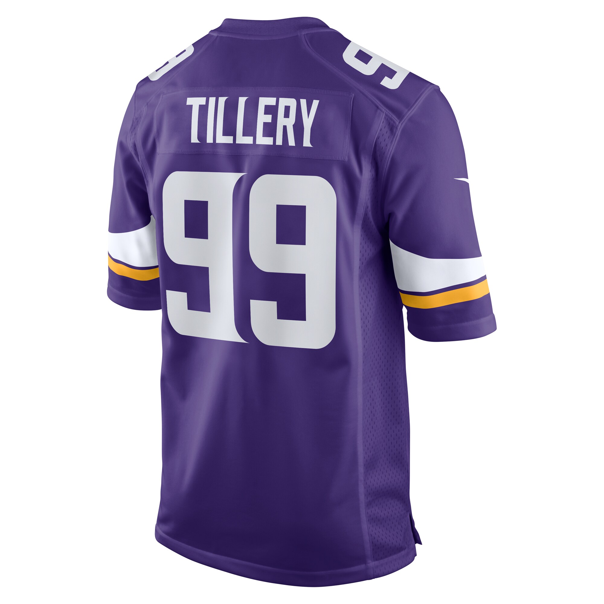 Men's Minnesota Vikings Jerry Tillery Purple Game Jersey JS8941 nicesnker - Image 3
