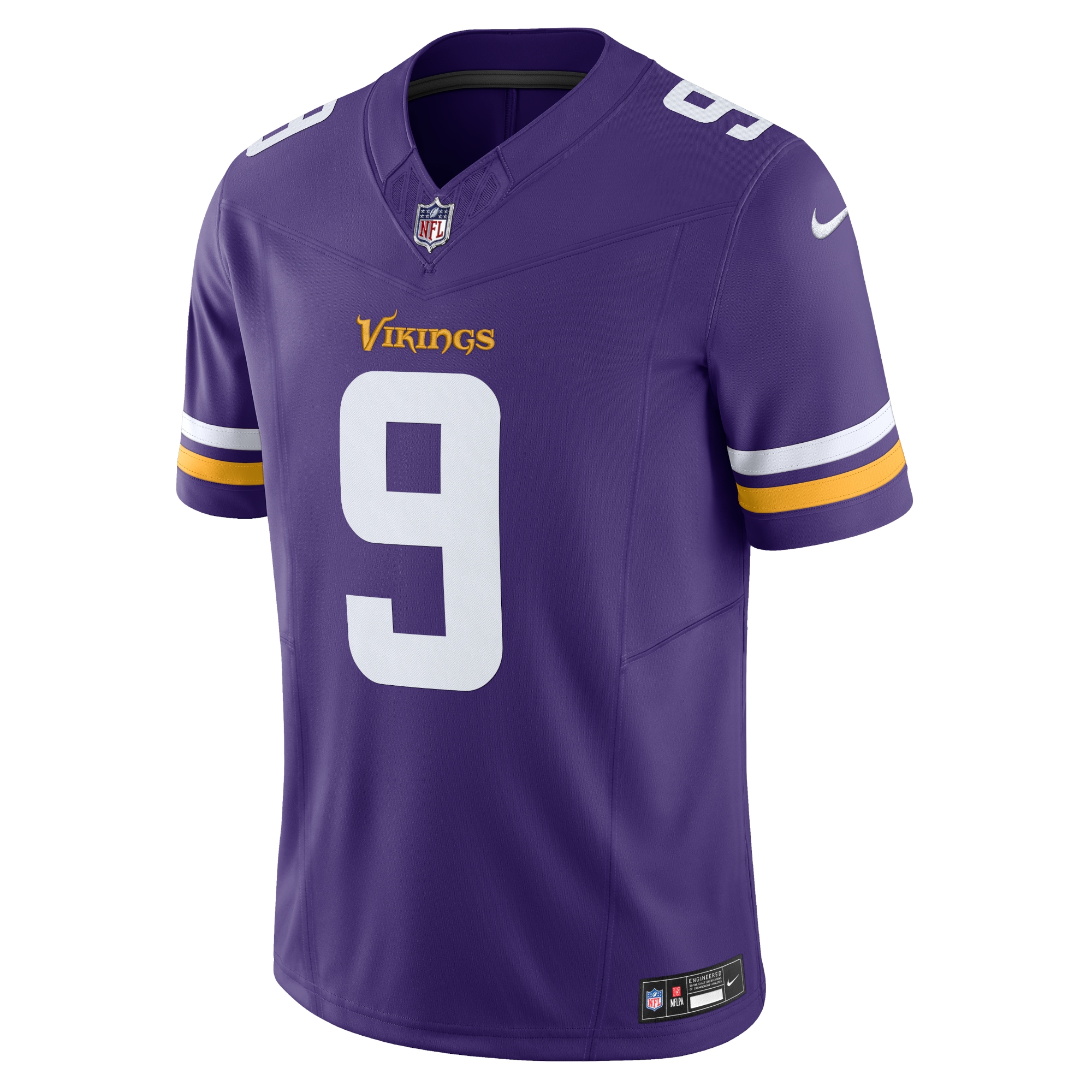 Men's Minnesota Vikings J.J. McCarthy Purple Vapor F.U.S.E. Limited Jersey JS1557 nicesnker - Image 2