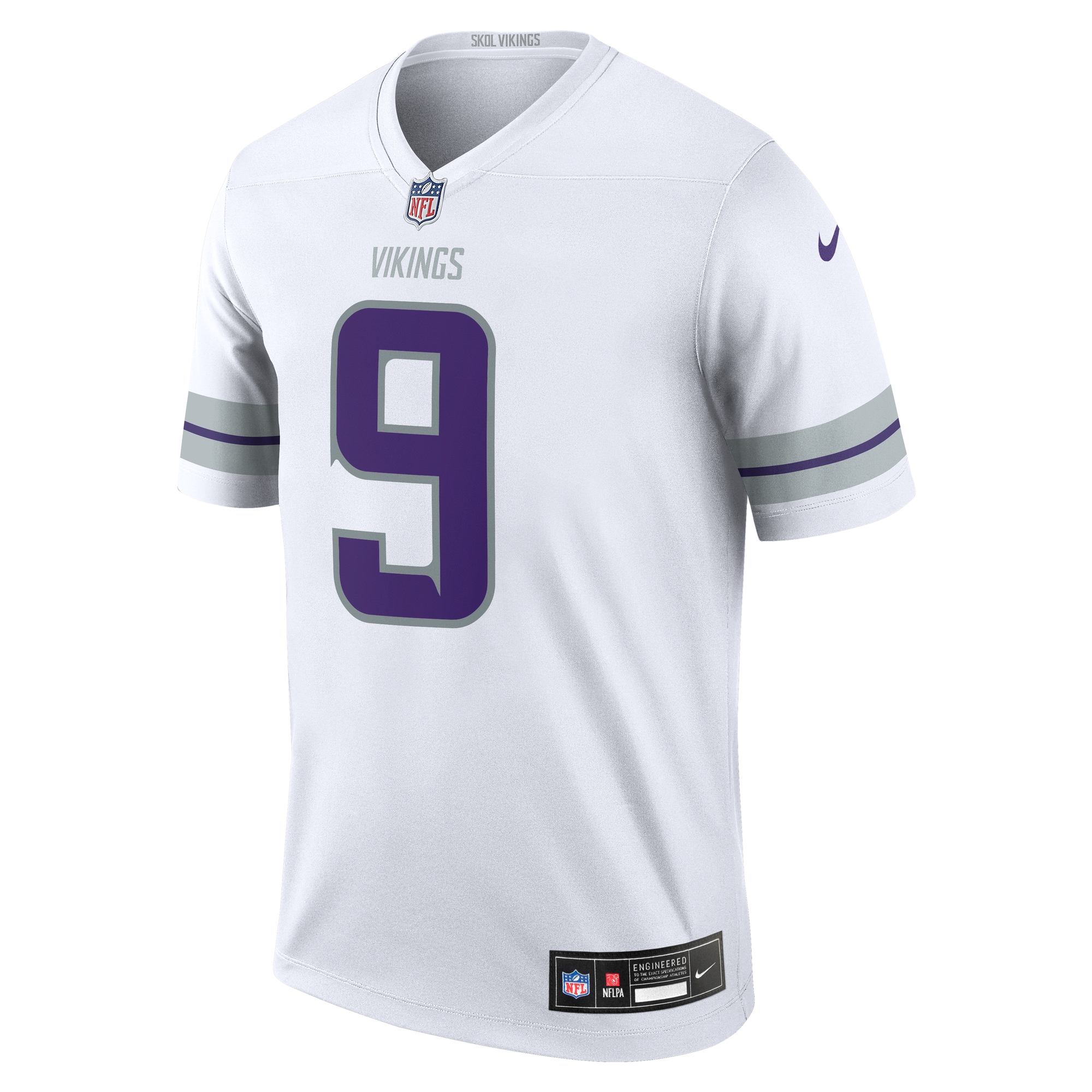 Men's Minnesota Vikings J.J. McCarthy White Alternate Legend Player Performance Top JS5514 nicesnker - Image 2