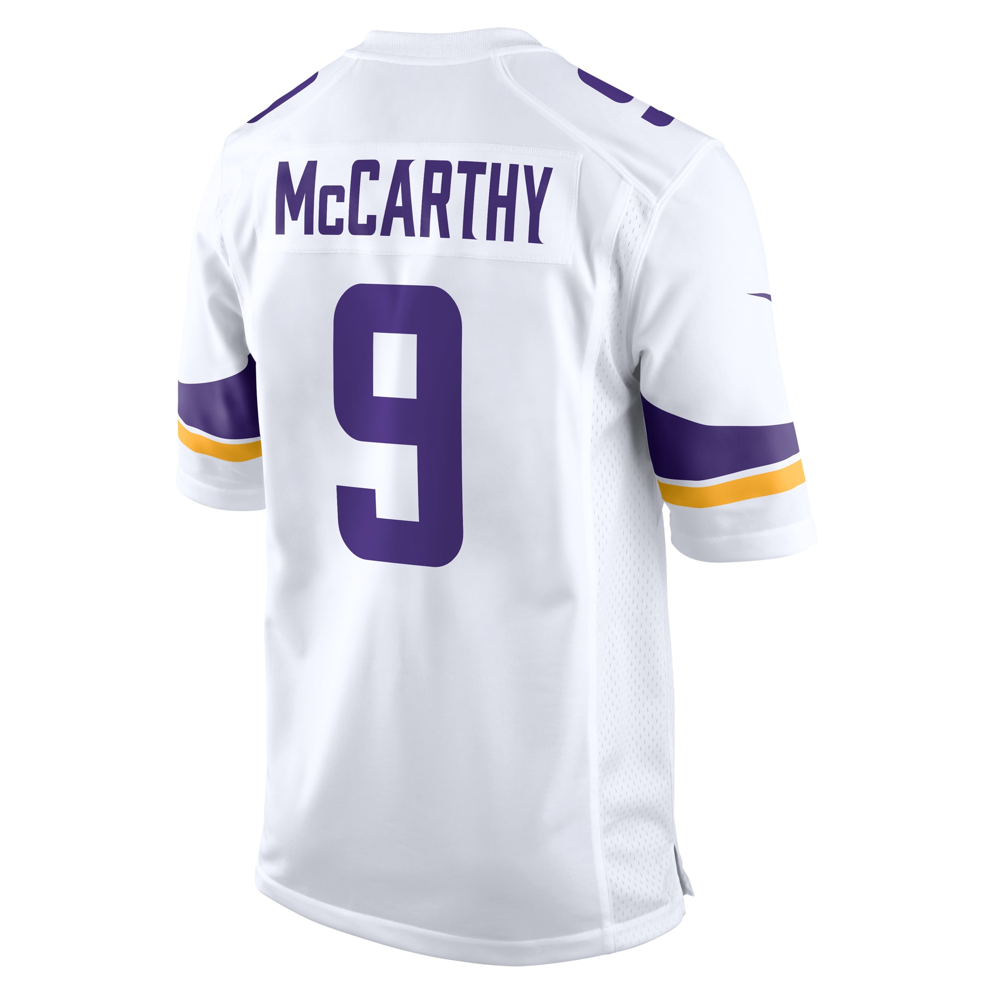 Men's Minnesota Vikings J.J. McCarthy White Game Jersey JS4944 nicesnker - Image 3
