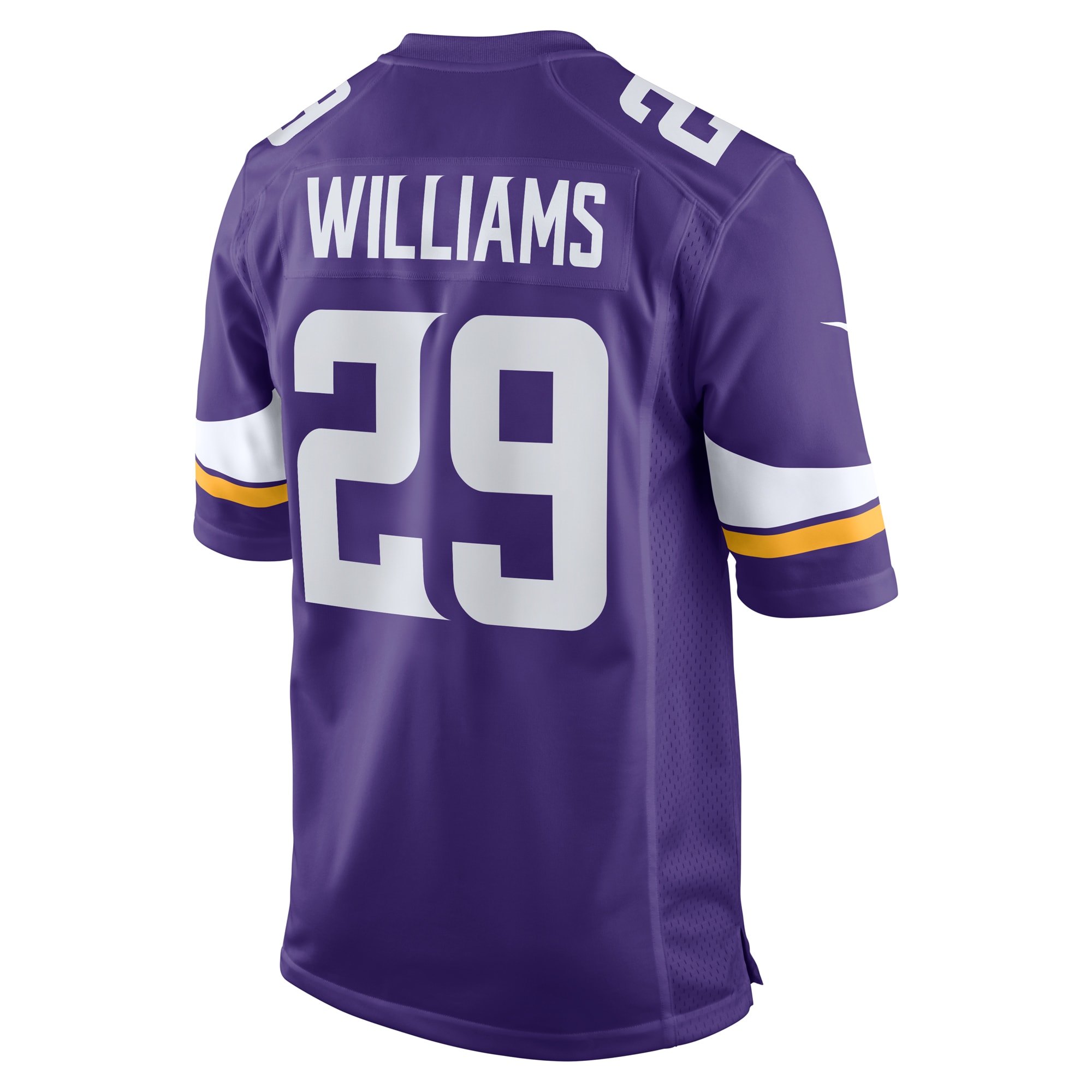 Men's Minnesota Vikings Joejuan Williams Purple Game Jersey JS7442 nicesnker - Image 3