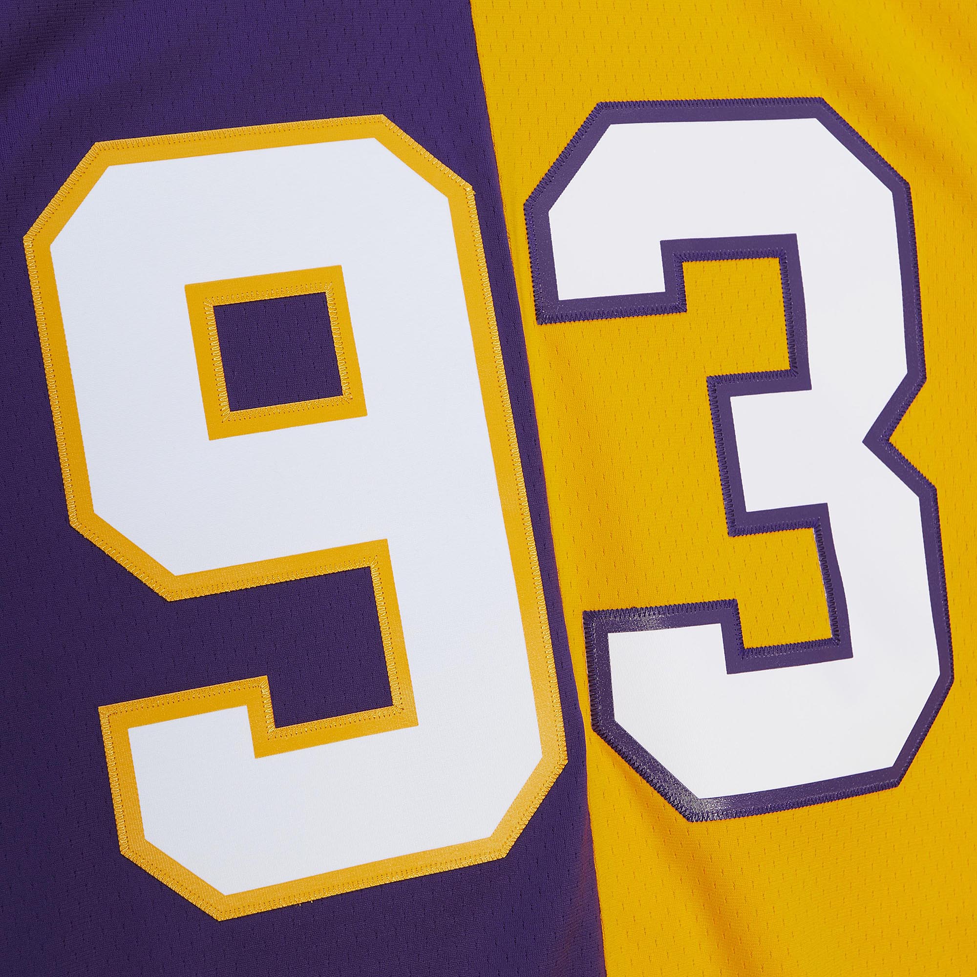 Men's Minnesota Vikings John Randle Mitchell & Ness Purple/Gold 1998 Split Legacy Jersey JS6068 nicesnker - Image 4