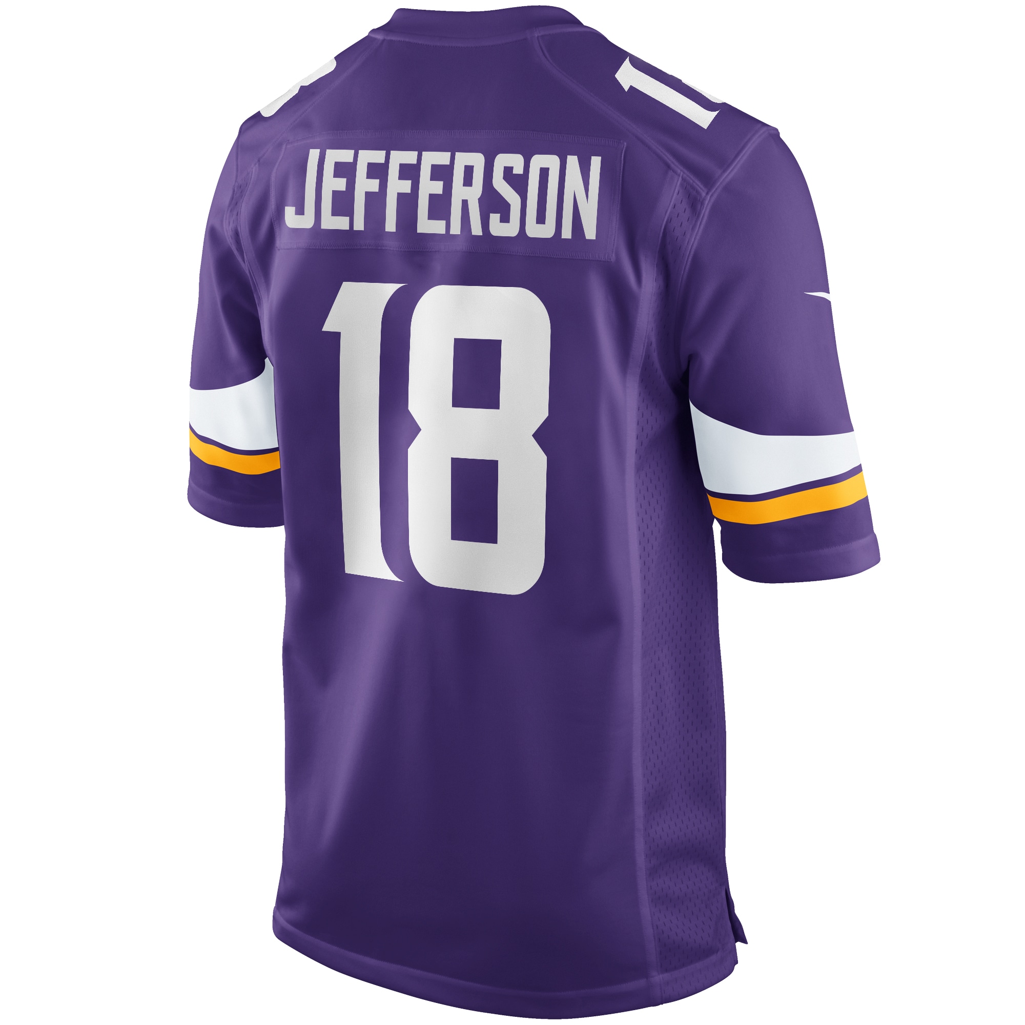 Men's Minnesota Vikings Justin Jefferson Purple Player Game Jersey JS8580 nicesnker - Image 3