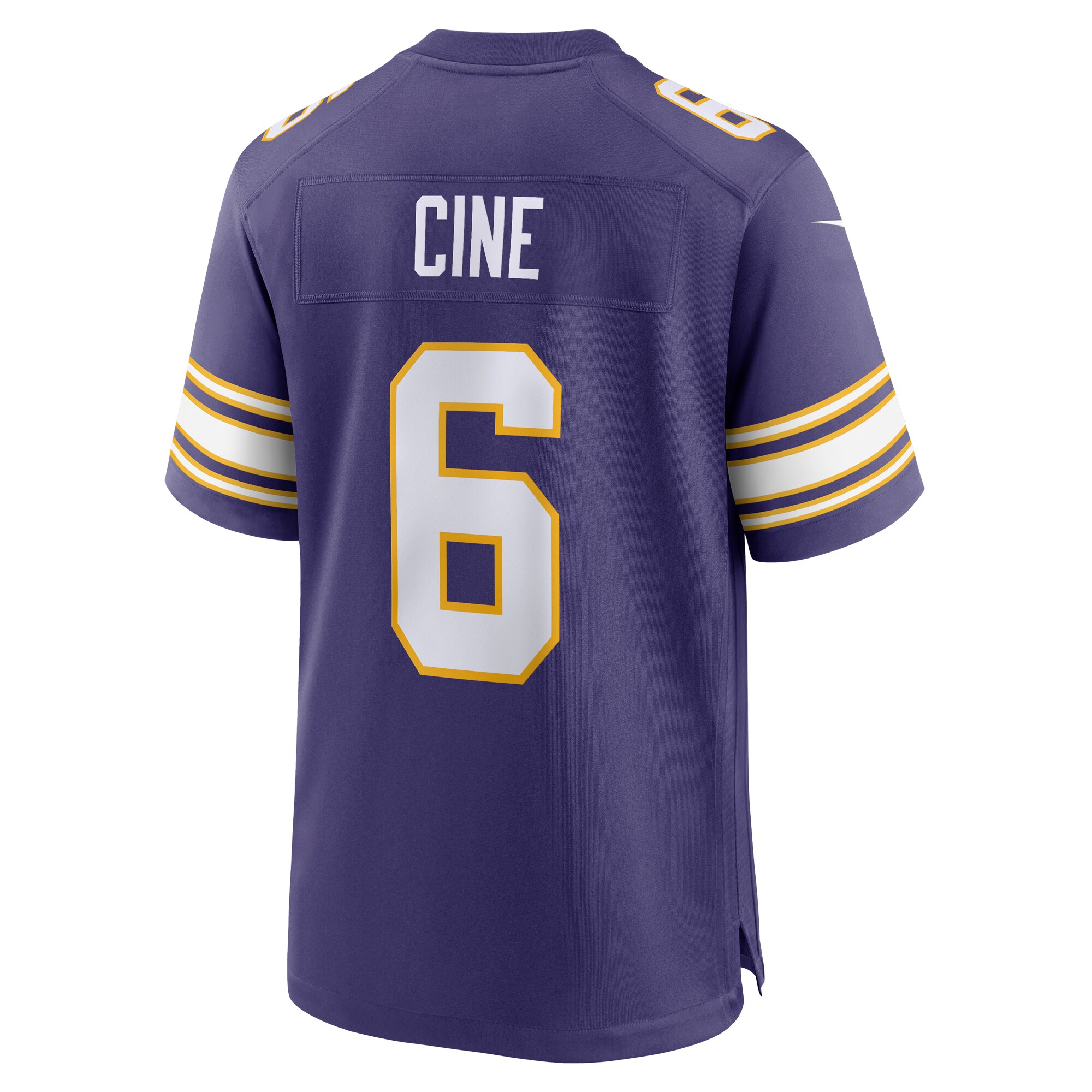 Men's Minnesota Vikings Lewis Cine Purple Classic Player Game Jersey JS9996 nicesnker - Image 3
