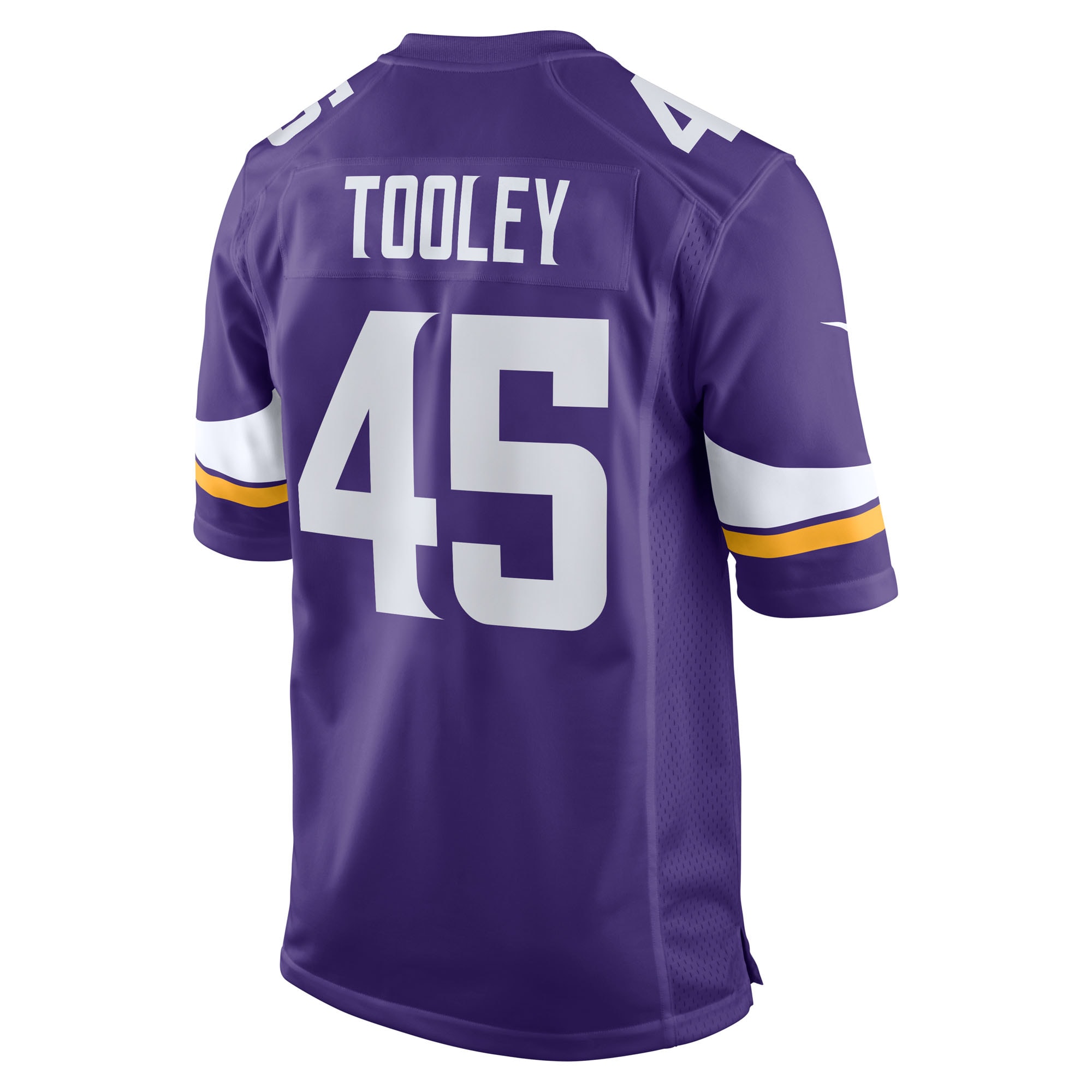 Men's Minnesota Vikings Max Tooley Purple Team Game Jersey JS5640 nicesnker - Image 3